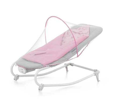 kinderkraft Шезлонг-качалка felio 2 (до 9 кг.) розовый