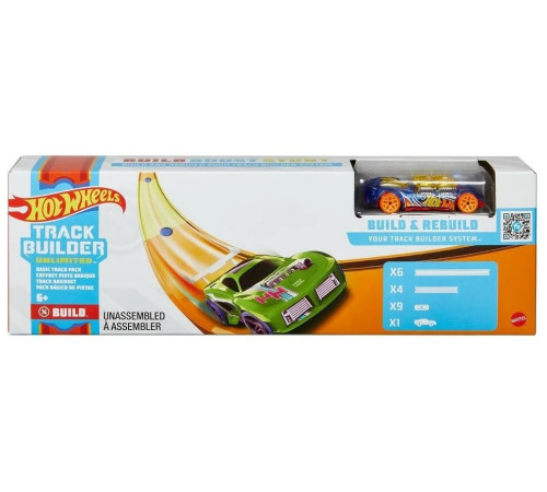  hot wheels gvg13 set de joc "constructor de piste" (20 el.) (