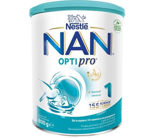 Сухая молочная смесь nan opti pro 1 (0 м +) 800 гр.