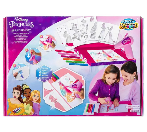 Canenco Dp23369 Набор для аэрографии "Disney Princess"  canenco dp23369 Набор для аэрографии "disney princess"