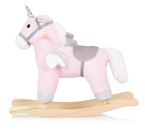 chipolino rhor02402pink balansoar muzical "unicorn" (roz)