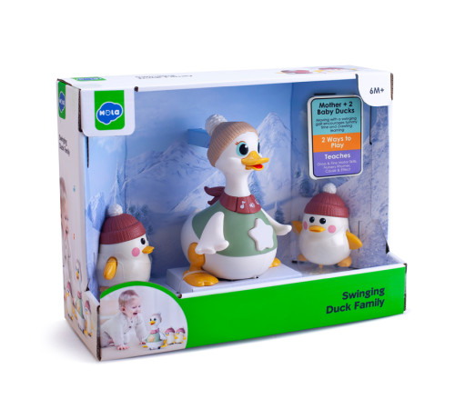 hola toys he9987 Игровой набор "Утиная семья"