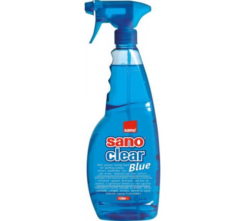  sano clear blue solutie pentru curatat geamuri (1 l) 425646