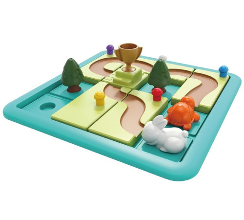  hola toys e7987 joc de masa "iepurele si broasca testoasa"