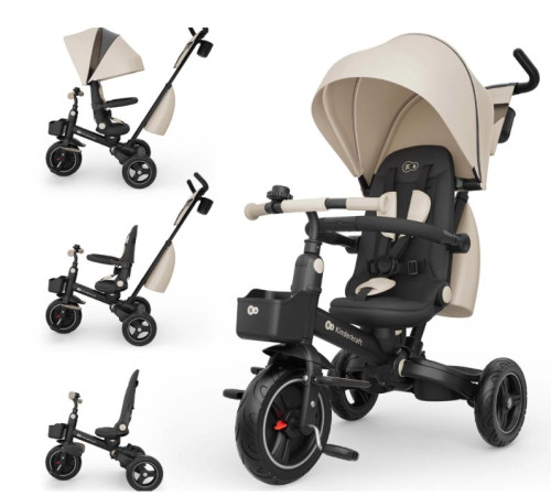 kinderkraft Трицикл складной  spinstep 2 plus (бежевый)