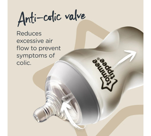 tommee tippee tt0016 Набор из 2 бутылочек "closer to nature" (0 м+) 2 х 260 мл.