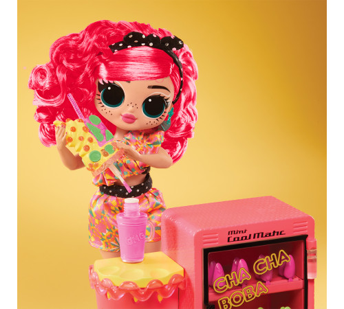 l.o.l. 503842 set de joc cu păpușa l.o.l surprinde! seria o.m.g "cha cha"