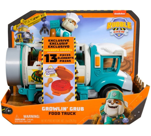 Детский&nbsp;магазин в Кишиневе в Молдове spin master 6071233 Грузовик с кинетическим песком rubble crew "Щенячий патруль"