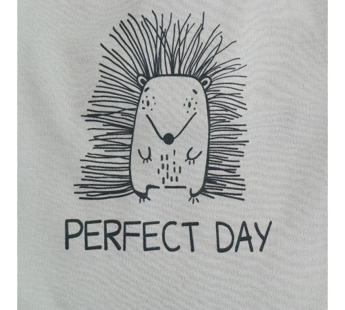 minikin 242290368 Лонгслив "hedgehog" (р.68) серый