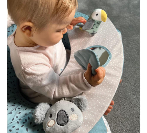 nuby id89070 pernă de activități "animal adventure" (6 luni+)