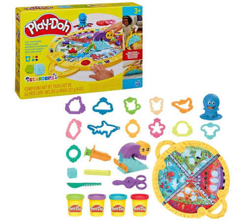 play-doh f9143 set de joc cu plastilină "covoraș pliabil"