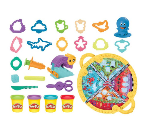 play-doh f9143 set de joc cu plastilină "covoraș pliabil"