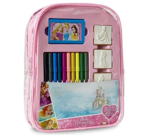 multiprint 24660 Набор фломастеров в рюкзаке "princess"