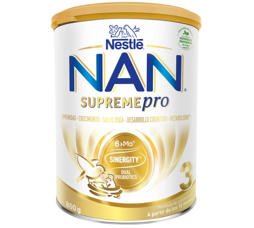  lapte praf nan supreme 3 (12 luni+) 800 gr. 