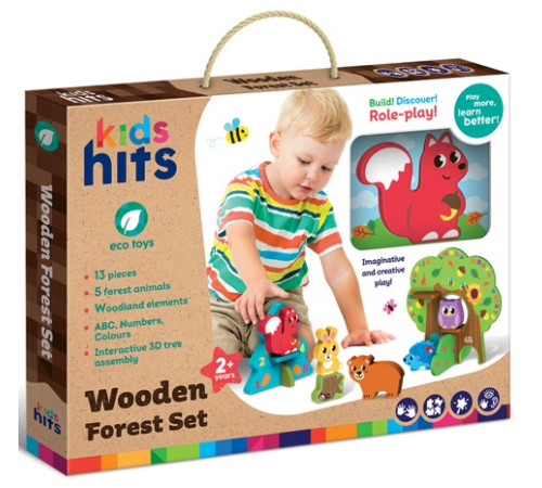 Jucării pentru Copii - Magazin Online de Jucării ieftine in Chisinau Baby-Boom in Moldova Kids Hits KH20/009 Set de joc din lemn "Padurea" Jucării pentru Copii - Magazin Online de Jucării ieftine in Chisinau Baby-Boom in Moldova kids hits kh20/009 set de joc din lemn "padurea"