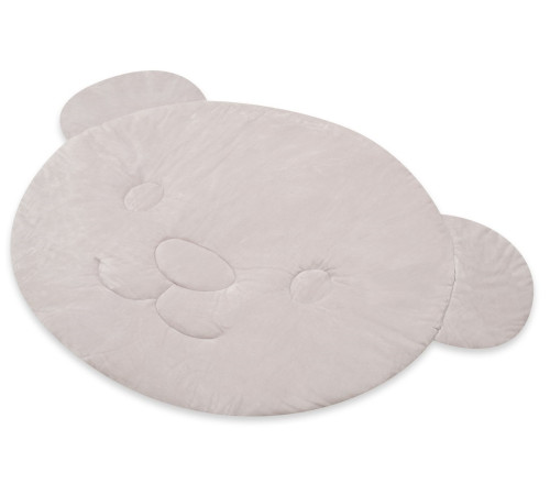  new baby 53881 covoraș de joacă din muselină "ursuleț" gri