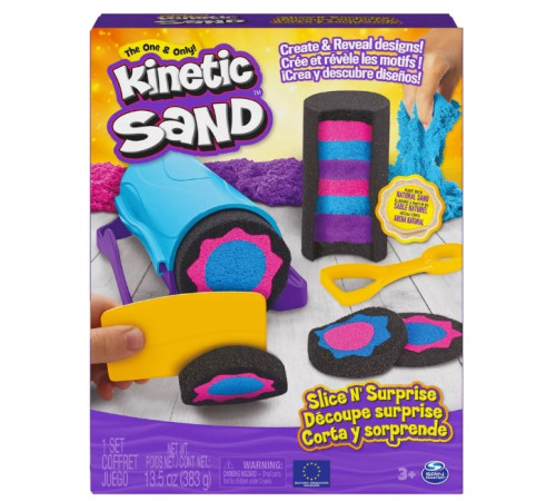 kinetic sand 6063482 nisip cinetic "slice n' surprise"