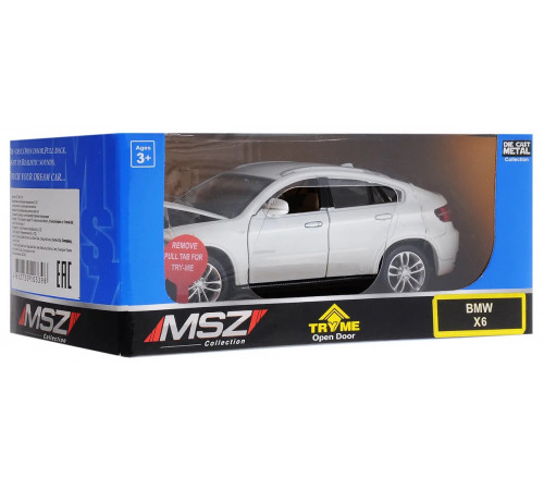 msz 68311 model metalic "auto bmw x6 1:32" in sort.