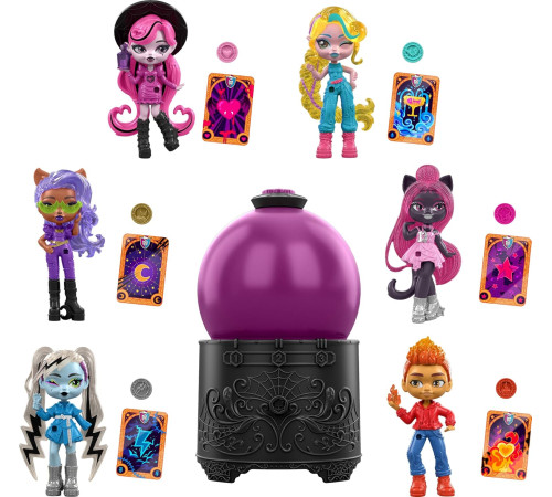 monster high jcx99 set surpriză blagă de cristal "manifestation potion"