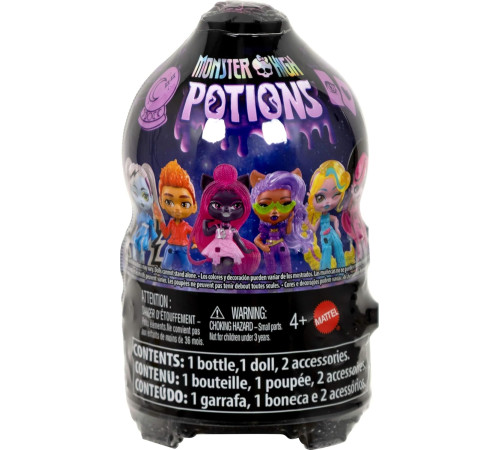 monster high jcx99 set surpriză blagă de cristal "manifestation potion"