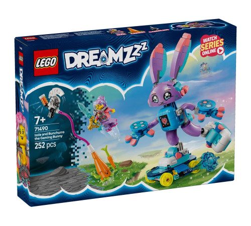 Детский магазин в Кишиневе в Молдове lego dreamzzz 71490 Конструктор "Иззи и Банчурро, кролик-игрок" (252 дет.)