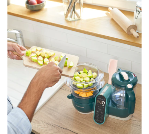 babymoov  a001136 robot multifunctional 6 in 1 "nutribaby+ opal green"