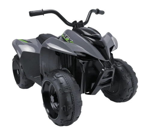 injusa Электрический квадроцикл "kawasaki kfx90 6v" серый