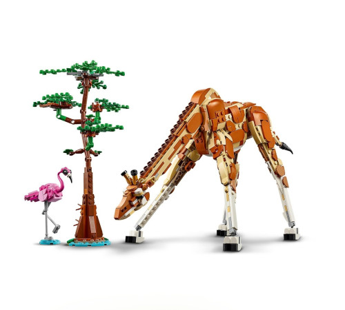 lego creator 31150 constructor 3 in 1 "safari cu animale sălbatice" (780el.)