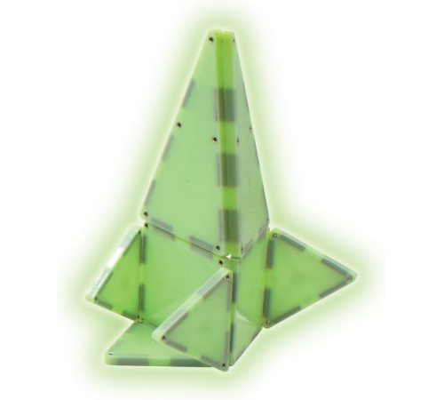magna-tiles 18816 Магнитный конструктор "Светящийся набор" (16 дет.)