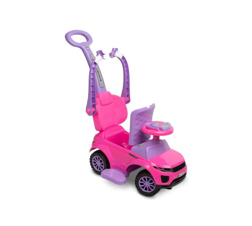toyz-25781 Машина с ручкой "sport car" розовый