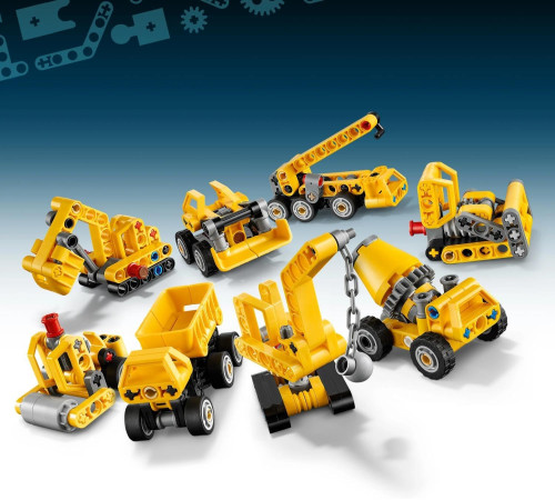 lego technic 42233 constructor "mașini impunătoare" (44 el.)