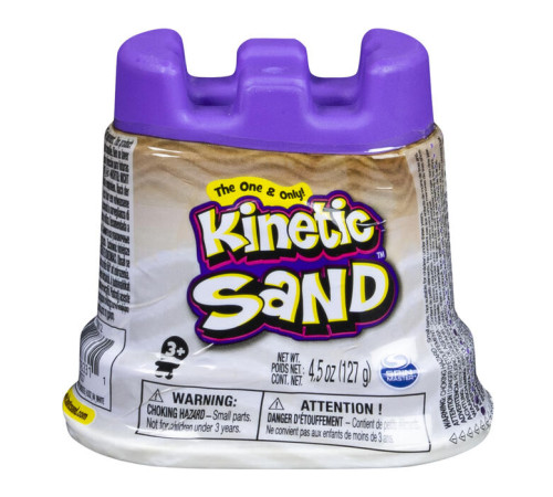 kinetic sand 6059169 Контейнер с кинетическим песком "Замок" (127 гр.) в асс.