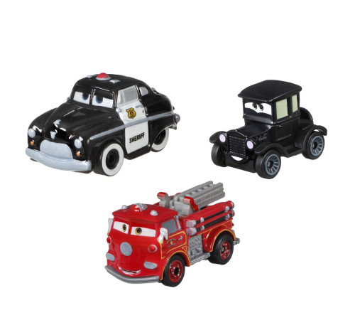 mattel gkg01 set de 3 mașini de bază din filmul "cars" (in sort.)