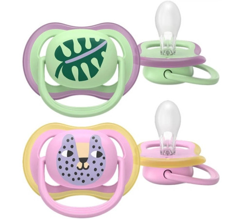  avent scf087/13 suzera din silicon ultra air (6-18 m) 2 buc.