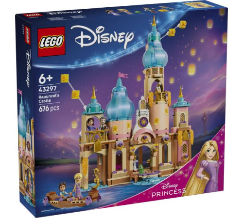  lego disney 43297 Конструктор "Замок Рапунцель" (676 дет.)