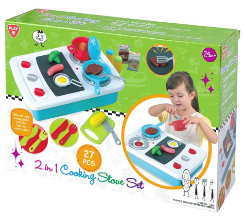 Jucării pentru Copii - Magazin Online de Jucării ieftine in Chisinau Baby-Boom in Moldova Playgo 3605 Plita portabila pentru copii (27 el.)  playgo 3605 plita portabila pentru copii (27 el.)