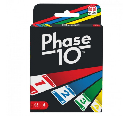 mattel ffy05 joc de masă "phase 10"