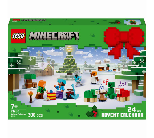 Jucării pentru Copii - Magazin Online de Jucării ieftine in Chisinau Baby-Boom in Moldova lego minecraft 21280 advent calendar 2025 (300 el.)