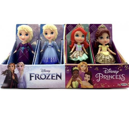 Детский магазин в Кишиневе в Молдове disney princess & frozen 217584 Мини куклы в ассортименте (7см.)