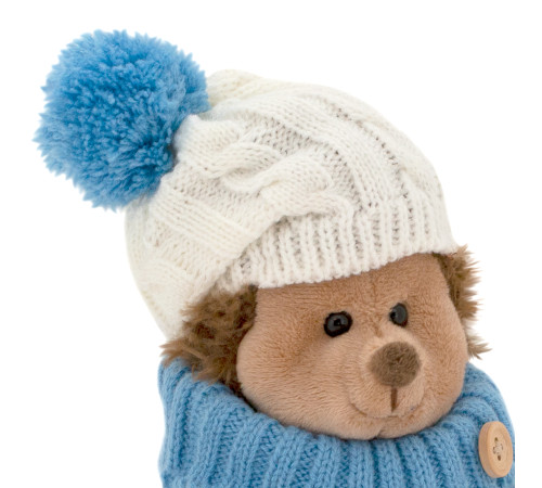orange toys os605/15b jucărie de pluș colecționabilă "ariciul prickle &icirc;n alb-albastru" (15 cm)