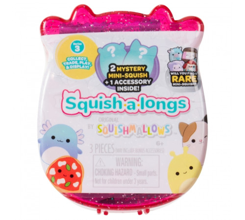 Детский&nbsp;магазин в Кишиневе в Молдове squishmallows sqal0051 Набор сюрприз "squish-a-longs blind 2-pack" (2,5 см) 