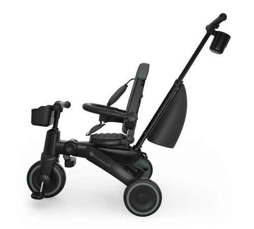 kinderkraft triciclu pliabil jazz 3 (verde)