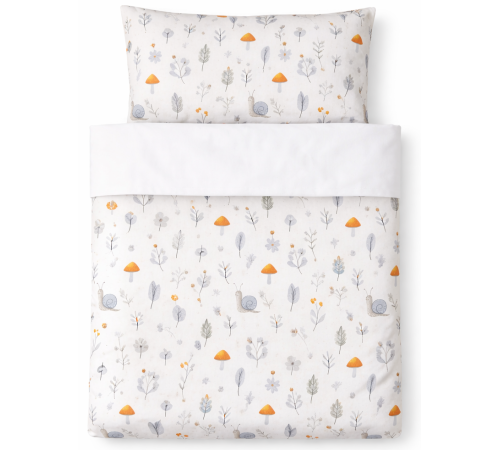  veres 154.5.04.12 Постельное белье "Фланель Улитки с грибочками" (3 ед.)