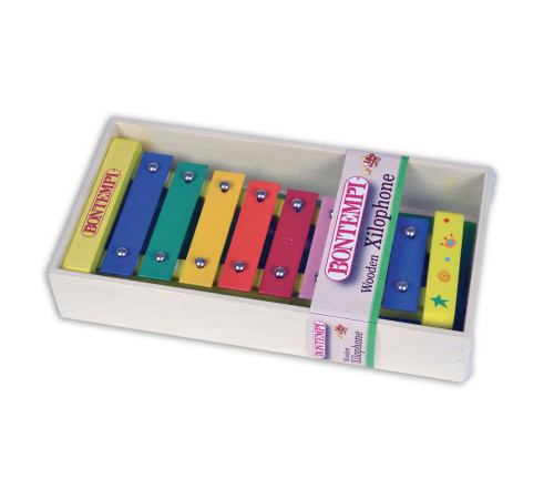 bontempi 560810 xilofon din lemn