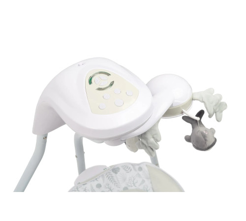 caretero-8093 balansoar electric "raffi premiumi" (< 12 kg) gri deschis