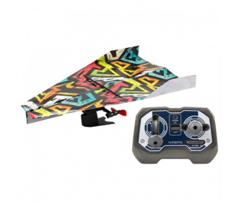 flybotic 58020 avion cu radio control "airoz plane" in sort.