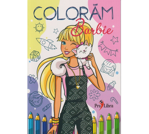  Раскраска "Барби"