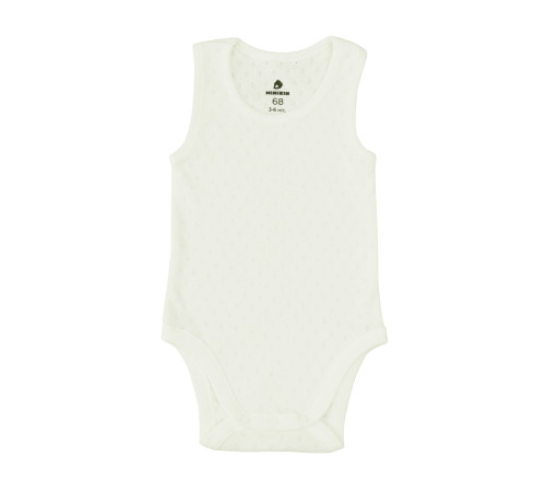 Haine pentru copii in Moldova minikin 25170580 body "frunză ajurata" (m.80) milk