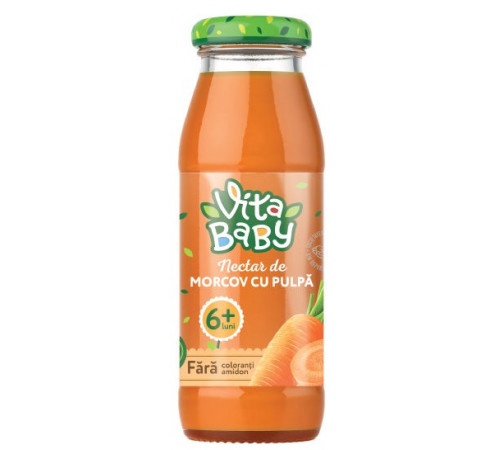 vita baby nectar de morcov 175 ml. (6+)