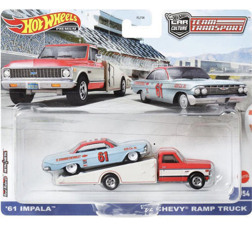 hot wheels flf56 transportor cu automobilul de baza "team transport" in asortiment